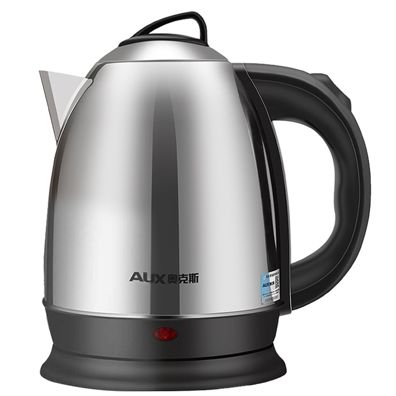奥克斯 Aux 电水壶aux 12a15 Aux 奥克斯电热水壶2l大容量家用全自动断电不锈钢烧水壶电水壶煮煲水器 电开水壶 价格图片品牌报价 苏宁易购欧丰专营店