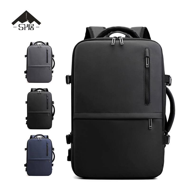 三人居 双肩包大容量差旅背包SRJ0011904/个高清大图