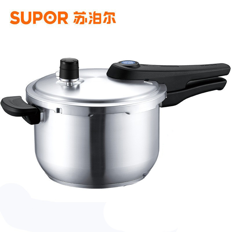 苏泊尔(SUPOR) YW24S1 304不锈钢蓝眼高压锅