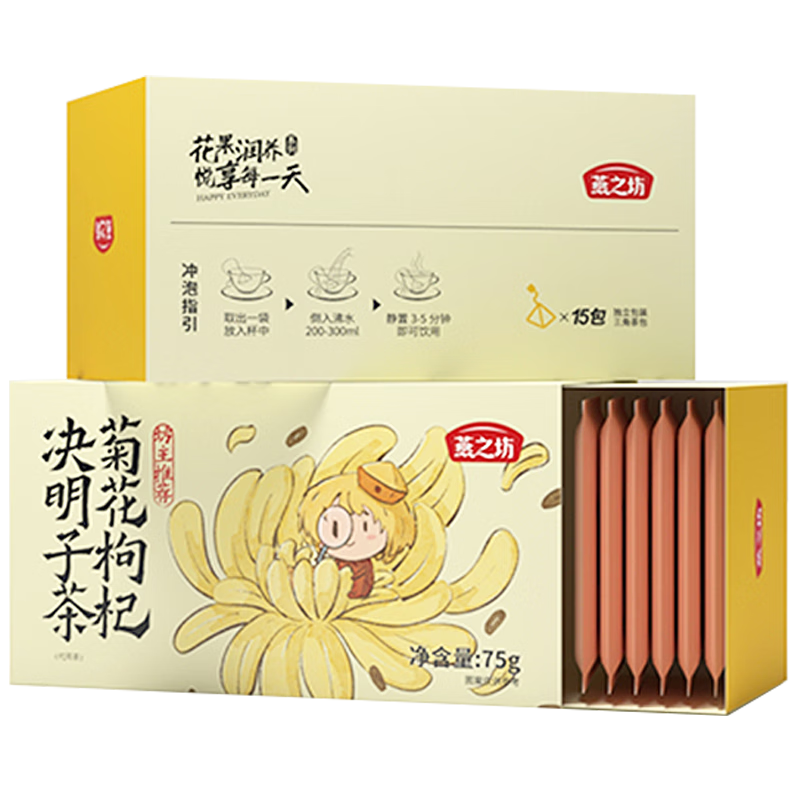燕之坊 菊花枸杞决明子茶 75g