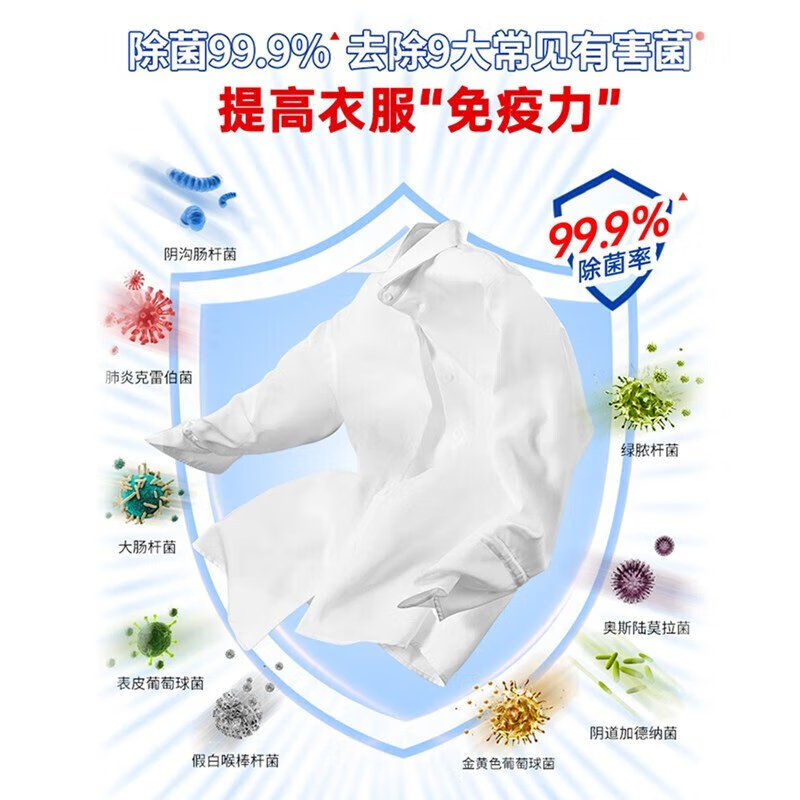 立白除菌去渍洗衣粉450g除菌去渍粉高清大图