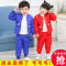 迪鲁奥（DILUAO)反季童装秋冬儿童羽绒棉服套装3婴幼男童女童内胆棉裤宝宝2件套装