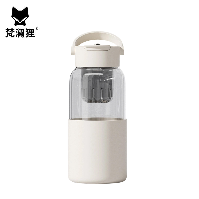 梵澜狸磁吸茶仓隔热硅胶杯套玻璃杯 C5-9 个高清大图