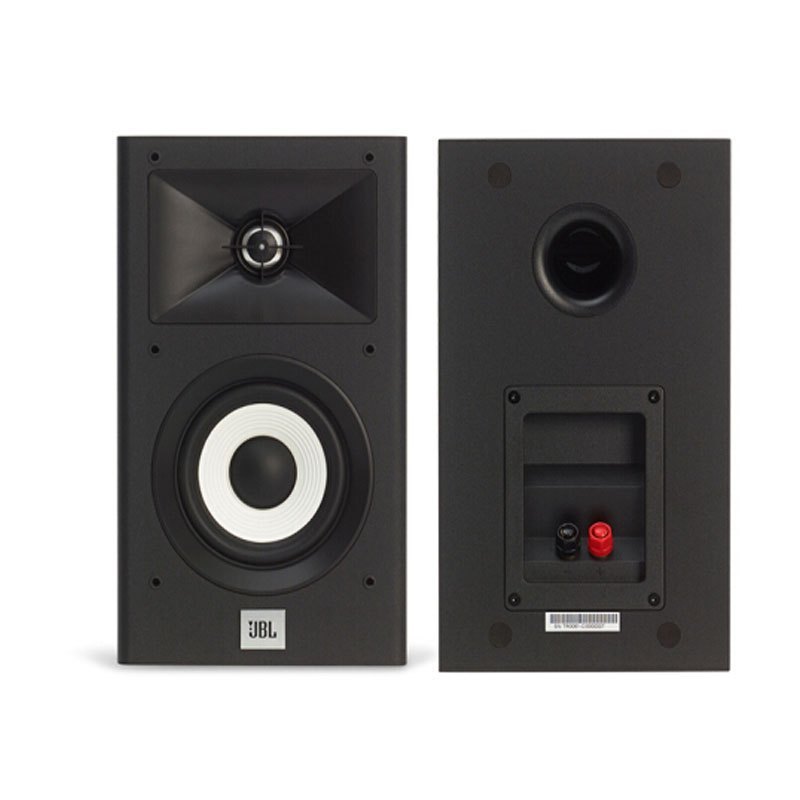 JBL STAGE 120BLK 书架箱 音响 音箱 家庭影院环绕 电视音响 组合音响 客厅影院 黑色(对)