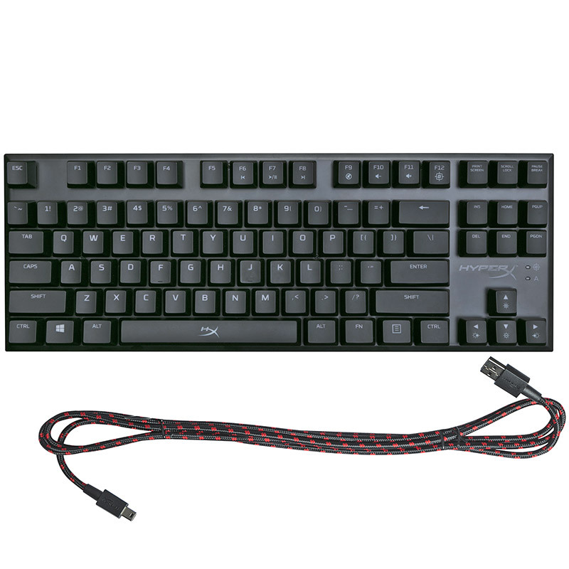 金士顿(Kingston) HyperX 阿洛伊 专业版 红轴 机械键盘 游戏键盘 Alloy FPS Pro 87键