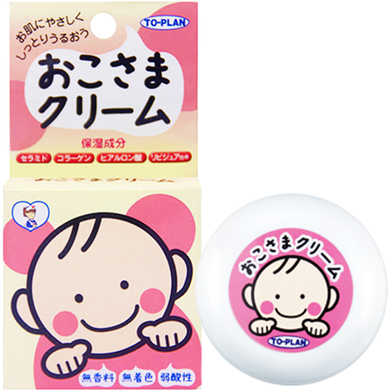 TO-PLAN 儿童用保湿霜 婴童面霜 30克/罐