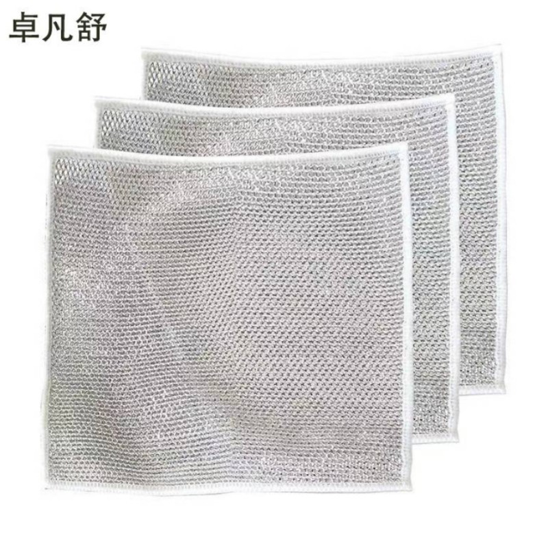 卓凡舒 钢丝抹布 20cm*20cm 片高清大图