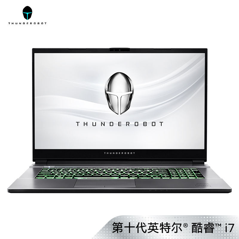 雷神(THUNDEROBOT)911Plus2代 17.3英寸轻薄发烧游戏本设计笔记本电脑（十代酷睿i7-10750H 16G GTX1650 4G 512GB 144Hz电竞屏）