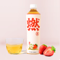 元气森林无糖燃茶草莓茉莉乌龙茶无糖饮料膳食纤维茶饮料整箱售卖