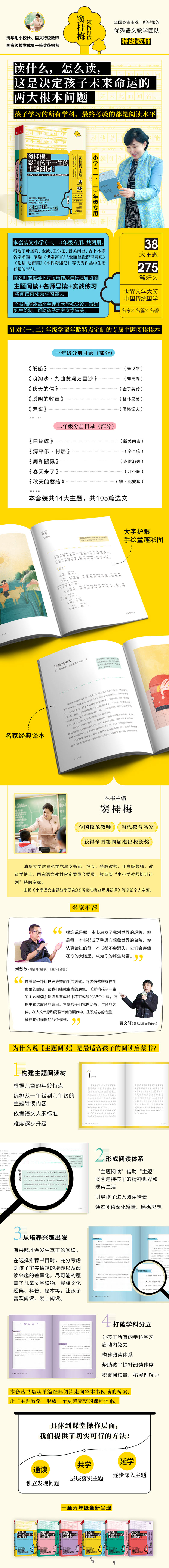 窦桂梅:影响孩子一生的主题阅读 第2季 小学1年级专用