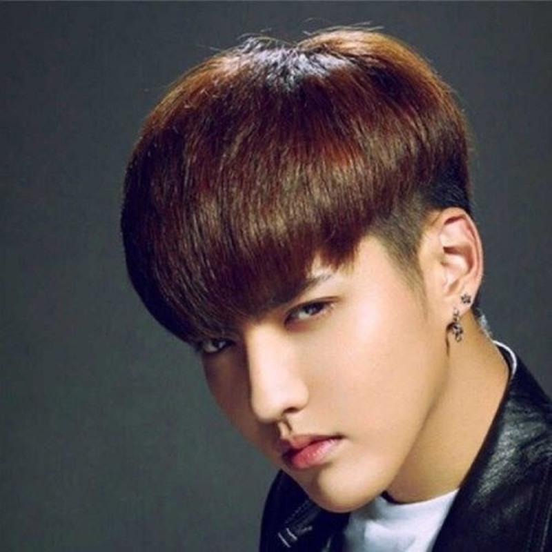 短直发逼真自然学生发型蓬松透气整顶假发头套黑色鳗鱼头一片式假发