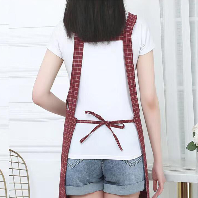 植巾(PLANTJIN)SNWQ100 90*70cm  围裙(计价单位:件)红色高清大图