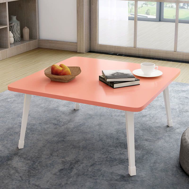 折叠桌小炕桌家用地桌小饭桌榻榻米飘窗桌床上桌大号小方桌矮餐桌图片