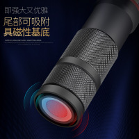 追海 手电户外手电筒 多功能强光手电筒 COB+T6两用强光手电筒防水应急灯工作灯带磁铁LED手电野营灯