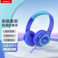 纽曼(Newmine)头戴式有线T08 蓝色