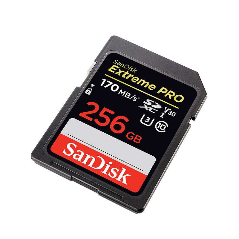 闪迪(Sandisk)256GB至尊超高速SD卡读200MB/s写90MB/s相机内存卡存储卡支持4K录制V30 C10