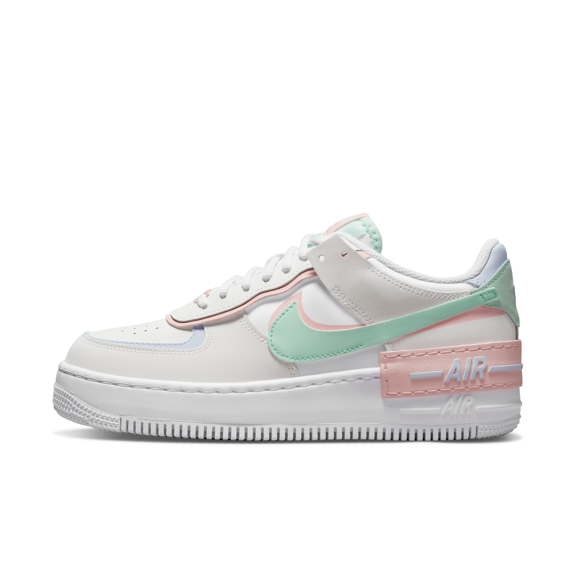 耐克女鞋air force 1 shadow af1空军一号马卡龙板鞋ci0919-117 ci