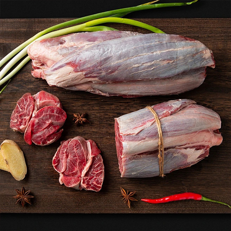 货出六盘宁夏西吉县精选农户圈养黄牛 金钱腱4斤高清大图