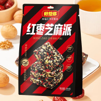 好想你红枣芝麻丸中式核桃软糕夹心枣仁派红枣芝麻派195g*2袋