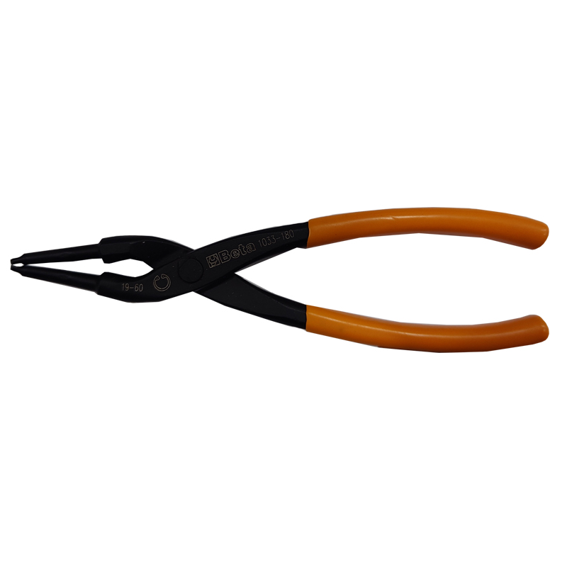 百塔 1033 180 45°弯嘴内卡簧钳高清大图