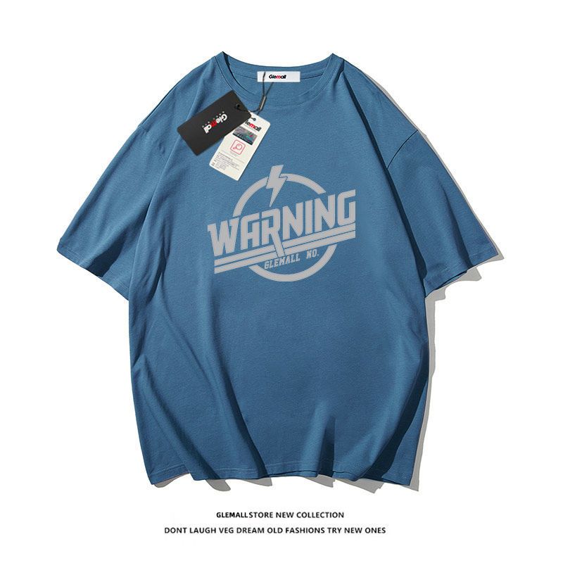 森马集团旗下GLEMALL短袖t恤男士夏季潮纯棉百搭休闲体恤打底衫