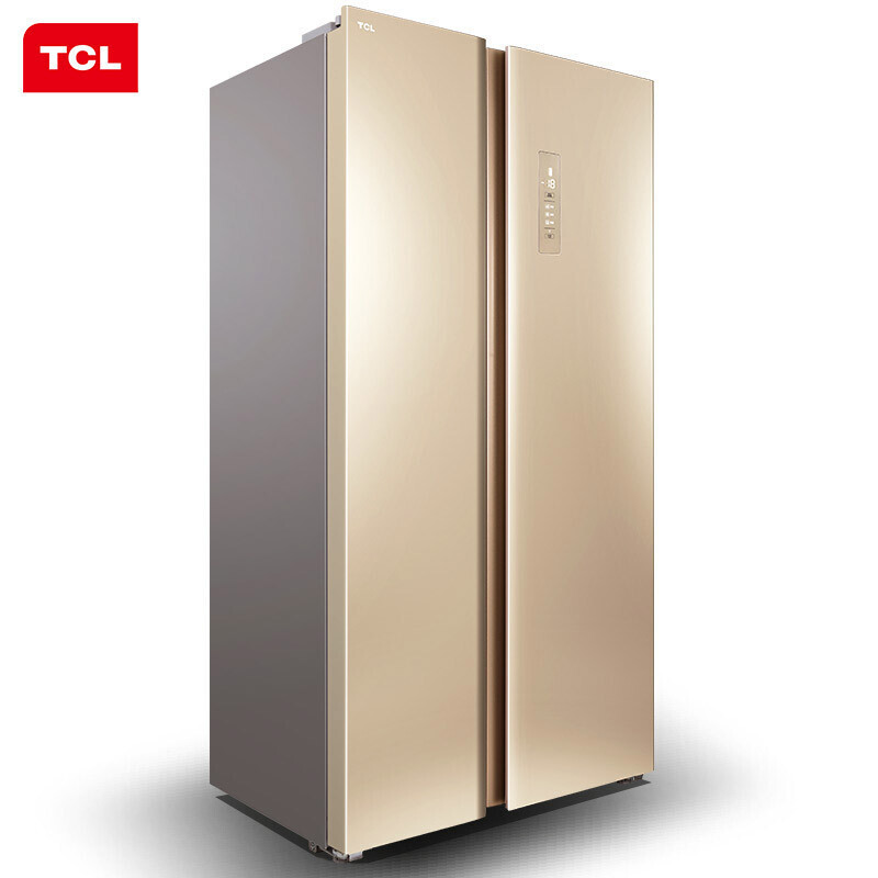 TCL 509升风冷无霜对开门电冰箱 BCD-509WEFA1流光金 (A)