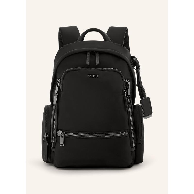 TUMI途明女式尼龙双肩背包 带电脑隔层与防水口袋 休闲时尚出行高清大图