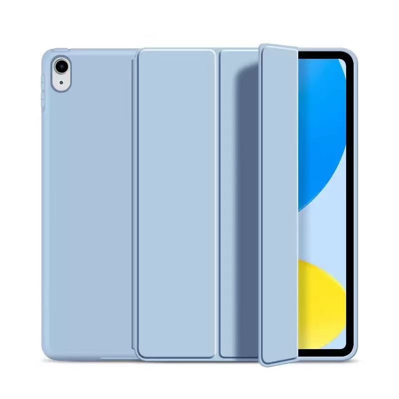 适用苹果IPAD 2017/2018版新ipad9.7寸/AIR1/AIR2/PRO 9.7寸智能休眠皮套液态硅胶软壳
