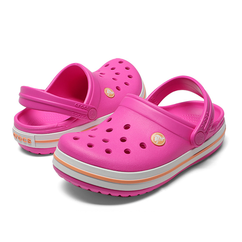 crocs卡骆驰卡骆班男女儿童沙滩鞋耐磨户外凉鞋洞洞鞋2045376qz