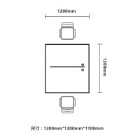 绵冠MIANGUAN屏风办公桌组合职员工作位隔断卡座