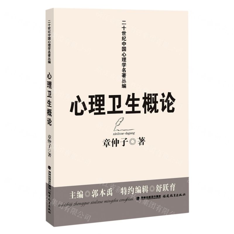 【N】心理卫生概论/二十世纪中国心理学名著丛编-9787533489861