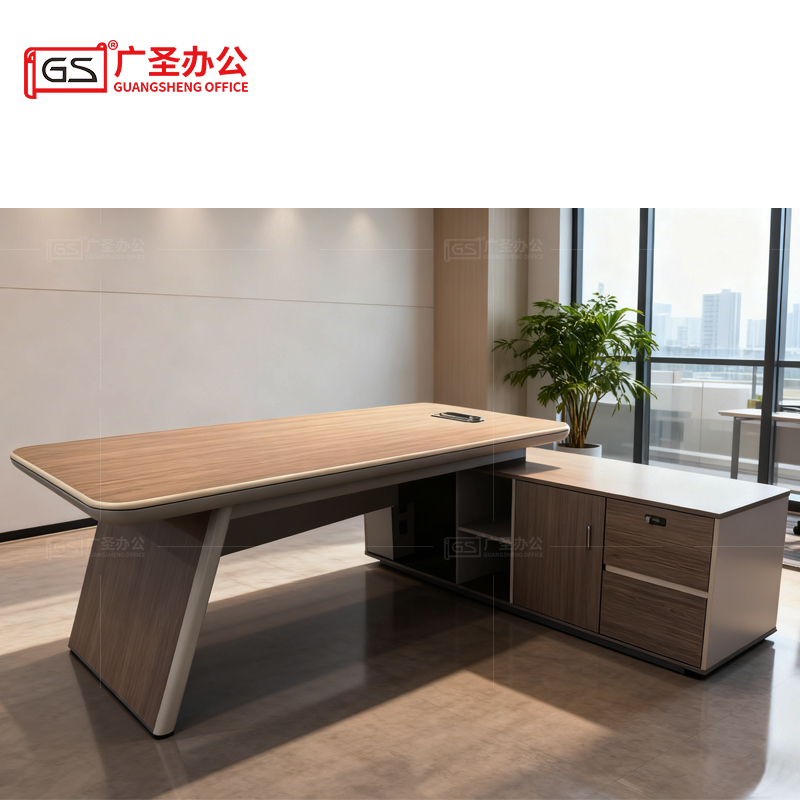 GS 办公桌班台电脑桌 1800*1600*760mm 张高清大图