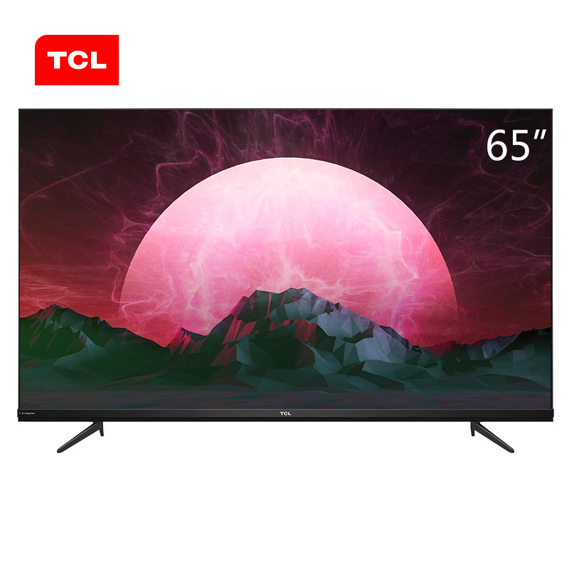 TCL 65V6 65英寸 免遥控AI声控超薄全面屏智屏 液晶平板电视