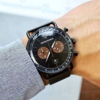阿玛尼Emporio Armani欧美品牌新款男士手表 简约防水钢带石英表男AR11142