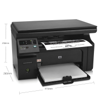 惠普(HP)LaserJet Pro M1136黑白A4激光一体机 (打印 复印 扫描)(尊享服务)