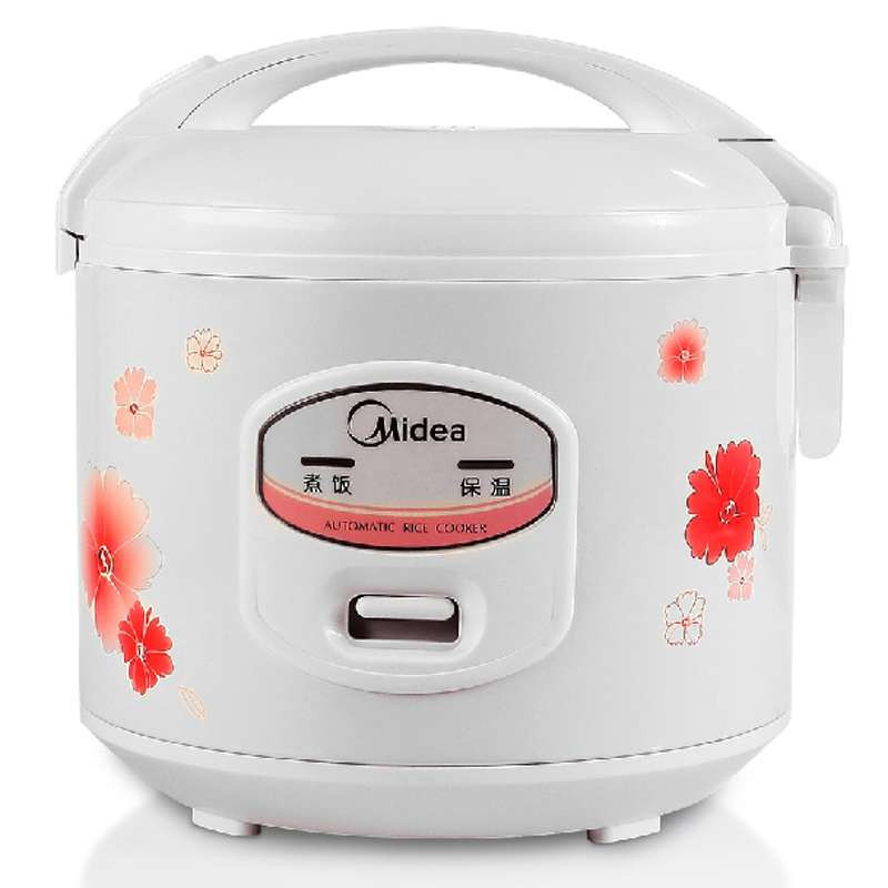 美的(Midea)电饭煲 3L电饭锅 家用大容量 上蒸下煮 一键操作 蒸米饭锅 易清洁不沾内胆 MB-YJ308J高清大图