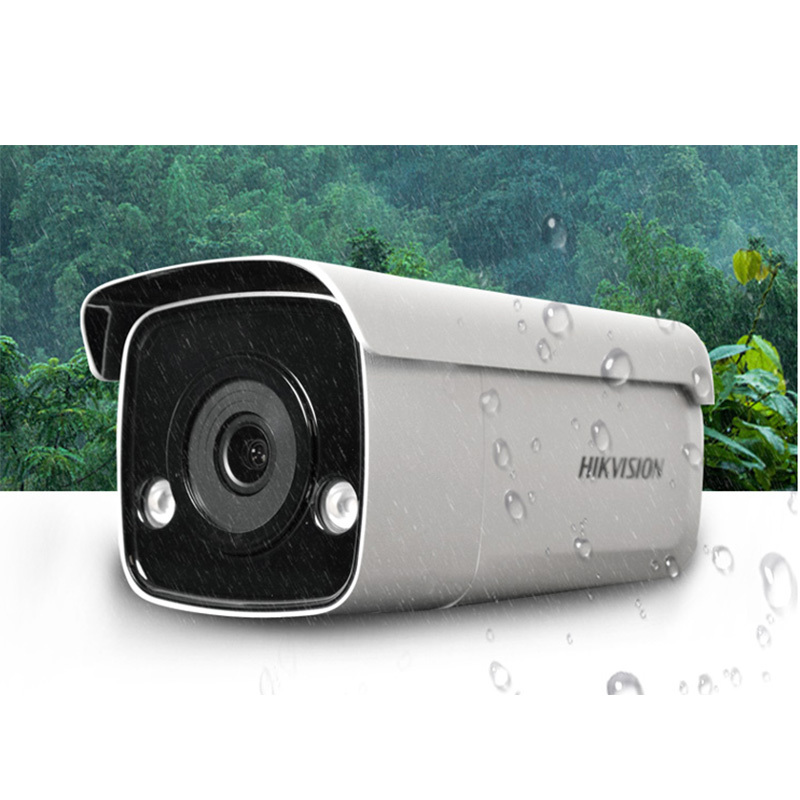 海康威视摄像头3t27ewdv3l臻全彩夜视网络监控poe供电含支架套