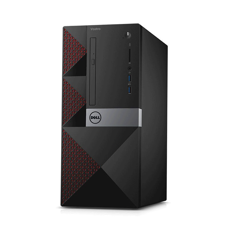 戴尔(DELL)3668-34n8商用台式 (I5-7400/8G/1T+128GSSD/21.5寸)GD