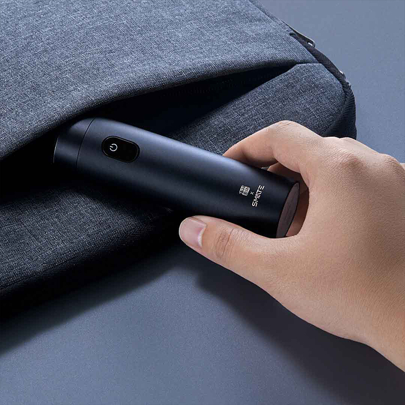 小米有品 须眉涡轮三叶剃须刀 全身水洗快速充电便携电动剃须刀 —天降大任IP版 IP版