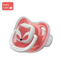 babycare婴儿安抚奶嘴硅胶超软新生儿宝宝奶嘴母乳实感仿真奶嘴 M码 3-6个月 贝尼诺森林 1062
