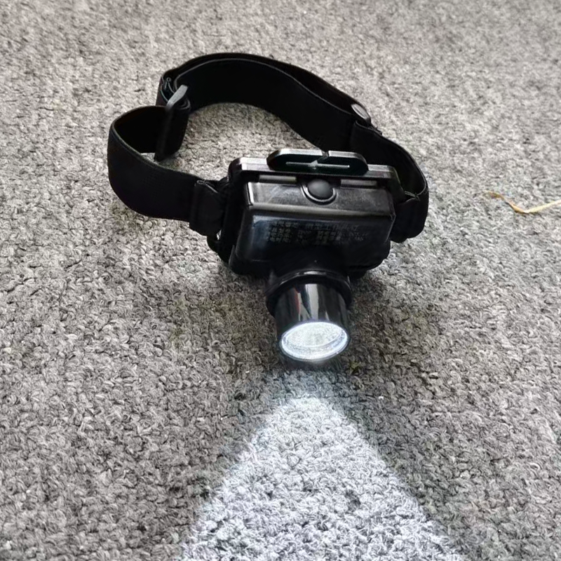 鸿灵睿芯 TD08 LED 3.7V 3W IP66微型工作头灯(计价单位:台)黑色高清大图