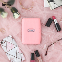 富士(FUJIFILM)INSTAX mini link快显胶片立拍立得 手机照片打印机 粉红 套餐二(含50张相纸)