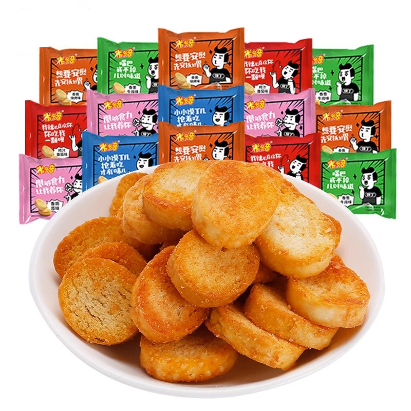 馒头片早餐饼干食品馍香小趣混合装 25g*6包混合口味高清大图