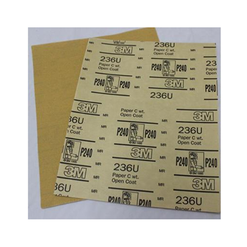 3M 236U背绒砂碟5“100#(5孔)