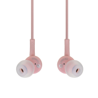 铁三角(audio-technica)ATH-CK350iS(粉红色)手机通用线控带麦入耳式耳机