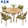 豫龙都 休闲桌椅 一桌四椅90cm 套