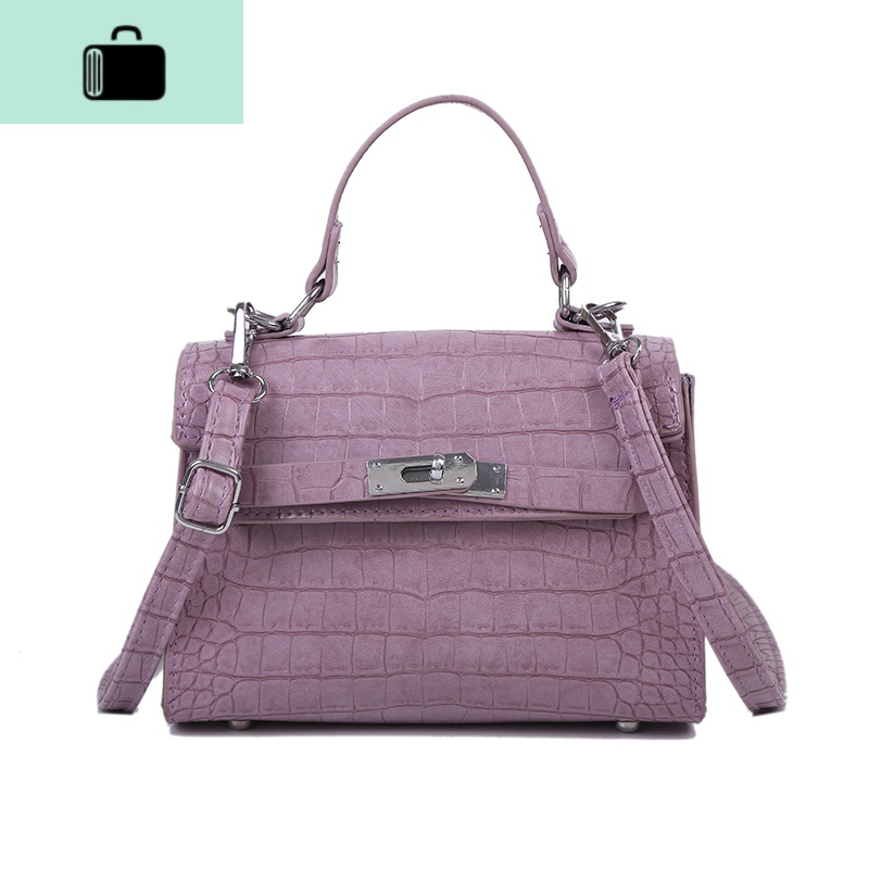 高级感小包包女2020夏天新款潮网红时尚单肩斜挎包质感手提凯莉包NEWLAKE高清大图