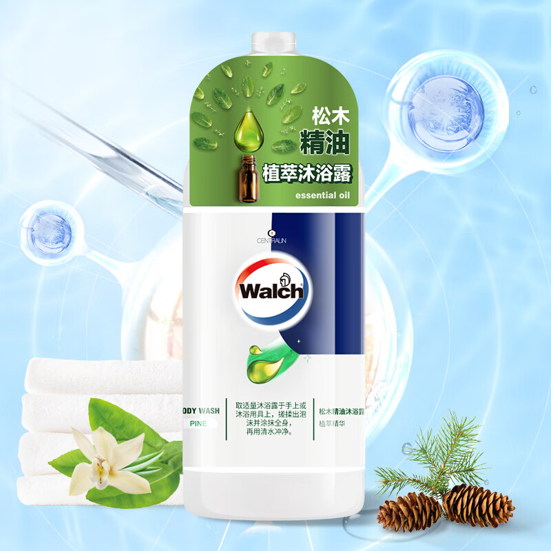 威露士松木精油沐浴露600ml 焕活肌肤 香味持久