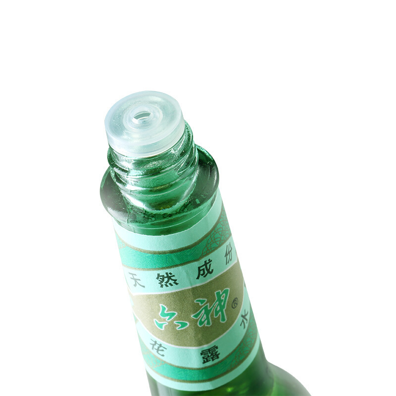 六神花露水195ml(清凉舒爽,祛痱止痒)六神原液 经典玻璃瓶