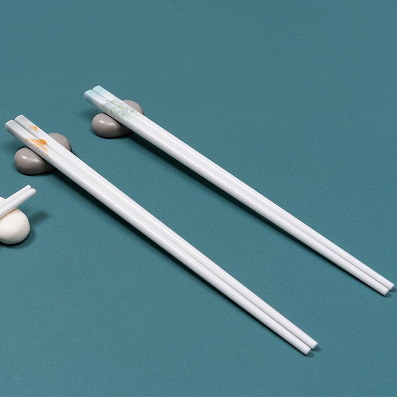 德铂(Debo)赫迪拉赫迪拉筷子防滑防霉耐高温十双装家用陶瓷筷子DEP-790